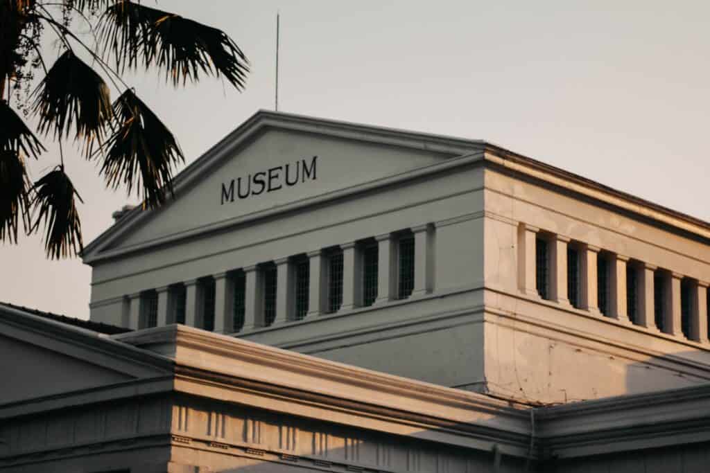 Photo of a museum